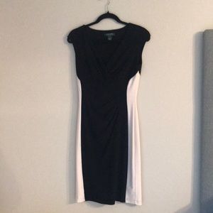 Ralph Lauren Black and White Dress
